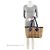 Burberry Vintage Heritage Check Canvas Wendbare Tote Bag Braun Beige - Ansicht 5