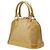 Louis Vuitton Alma BB Vernis Lackleder Handtasche Braun Beige - Ansicht 2