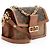 Sac à épaule Louis Vuitton Reverse Monogram Dauphine MM Marron - vue 2