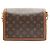 Sac à épaule Louis Vuitton Reverse Monogram Dauphine MM Marron - vue 3