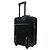 Double Prada Triangle Logo Plate Carry-on Suitcase Black - view 2