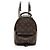 Mochila Mini Palm Springs em Canvas Monogram Louis Vuitton Preto