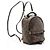 Mochila Mini Palm Springs em Canvas Monogram Louis Vuitton Preto - vista 2