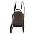 Mochila Mini Palm Springs em Canvas Monogram Louis Vuitton Preto - vista 3