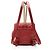 Gucci GG Marmont Mini-Rucksack aus gestepptem Leder Rot - Ansicht 2