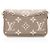 Louis Vuitton Diane Schultertasche aus Giant Monogram Empreinte Bicolor Braun Beige - Ansicht 3