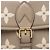 Louis Vuitton Diane Schultertasche aus Giant Monogram Empreinte Bicolor Braun Beige - Ansicht 8