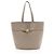 Chloé Borsa Tote media Aby Lock in pelle di vitello grana Chloe Grigio