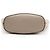 Chloé Borsa Tote media Aby Lock in pelle di vitello grana Chloe Grigio - vista 4