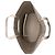 Chloé Borsa Tote media Aby Lock in pelle di vitello grana Chloe Grigio - vista 7