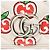 Borsa Mini Flap Gucci GG Marmont in pelle matelassé Apple Rosso - vista 9