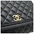 Borsa a tracolla Chanel Matelassé con catena Nero - vista 7