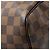 Louis Vuitton Damier Ebene Keepall Bandouliere 55 Duffle Marrom - vista 10