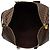 Louis Vuitton Damier Ebene Keepall Bandouliere 55 Duffle Marrom - vista 7