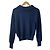 Autre Marque AK+1 BEAMS Pullover Knit Azul Azul marino