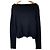 Autre Marque Deuxieme Classe off shoulder pullover knit Black