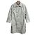 Autre Marque OVERCOAT Stand Collar Coat White Eggshell