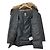 Canada Goose Mackenzie Parka Casaco de Penas Preto - vista 3