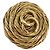 Chanel Vintage CC Round Clip-On Metal Small Golden - Ansicht 3