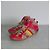 Christian Dior Sneaker alte Dior Monogram in pelle rossa e tela Rosso Beige - vista 5