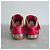Christian Dior Sneaker alte Dior Monogram in pelle rossa e tela Rosso Beige - vista 6