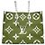 Borsa Tote Louis Vuitton Monogram Giant OnTheGo GM Bianco Cachi - vista 10