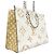 Borsa Tote Louis Vuitton Monogram Giant OnTheGo GM Bianco Cachi - vista 2