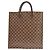 Louis Vuitton Sac Plat Damier PM Marrom