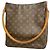 Louis Vuitton Monogram Looping GM Shoulder Bag Brown