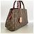 Sac à main Louis Vuitton Monogram Montaigne BB Marron - vue 2