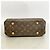 Sac à main Louis Vuitton Monogram Montaigne BB Marron - vue 3