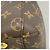 Sac à main Louis Vuitton Monogram Montaigne BB Marron - vue 6