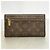 Louis Vuitton Cartera Larga Tri-fold Monogram Eugenie Castaño - vista 12