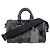 Louis Vuitton Monogram Eclipse Keepall Bandoulière 25 Handtasche Schwarz