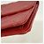 Pouch in pelle bicolore Chanel Rosso - vista 6