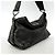 Bolso de hombro Chanel 2.55 Matelassé Negro - vista 2