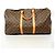 Louis Vuitton Boston Monogram Keepall 55 Marron - vue 12