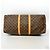 Louis Vuitton Boston Monogram Keepall 55 Marron - vue 3