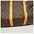 Louis Vuitton Boston Monogram Keepall Bandoulière 55 Marrom - vista 9