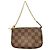 Louis Vuitton Damier Mini Pochette Accessoires Damier ebene
