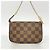 Louis Vuitton Damier Mini Pochette Accessoires Damier ebene - vista 10