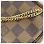 Louis Vuitton Damier Mini Pochette Accessoires Damier ebene - vista 9