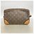 Borsa a pochette Louis Vuitton Monogram Marly Dragonne GM Marrone - vista 9