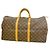 Louis Vuitton Boston Monogram Keepall 50 Tasche Braun