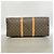 Louis Vuitton Boston Monogram Keepall 50 Tasche Braun - Ansicht 3