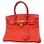 Hermès Bolsa Hermes Birkin 30 Vermelho
