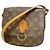 Sac à épaule Louis Vuitton Monogram Mini Saint Cloud Marron