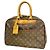 Sac à main Louis Vuitton Monogram Deauville Marron
