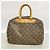 Sac à main Louis Vuitton Monogram Deauville Marron - vue 10