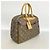 Sac à main Louis Vuitton Monogram Deauville Marron - vue 2